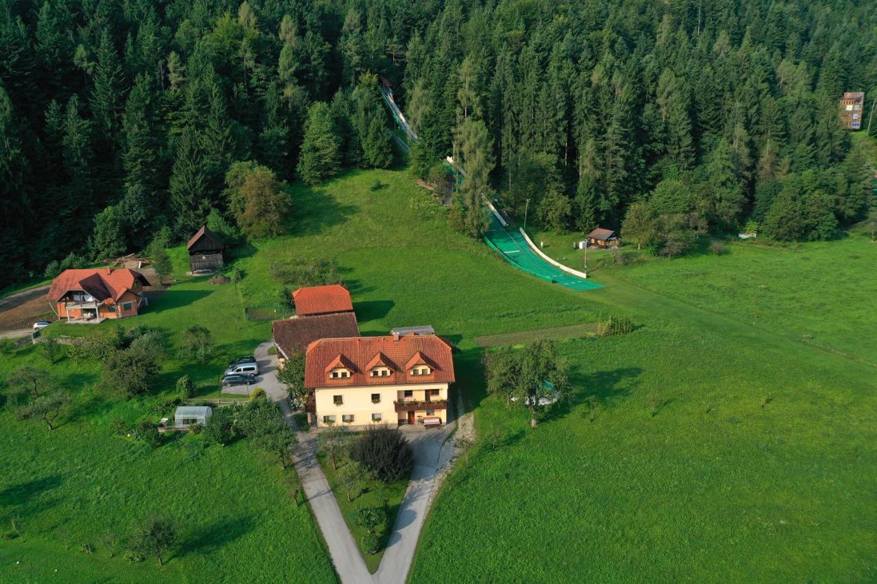 Вілла Tourist Farm Kolar Ljubno Екстер'єр фото
