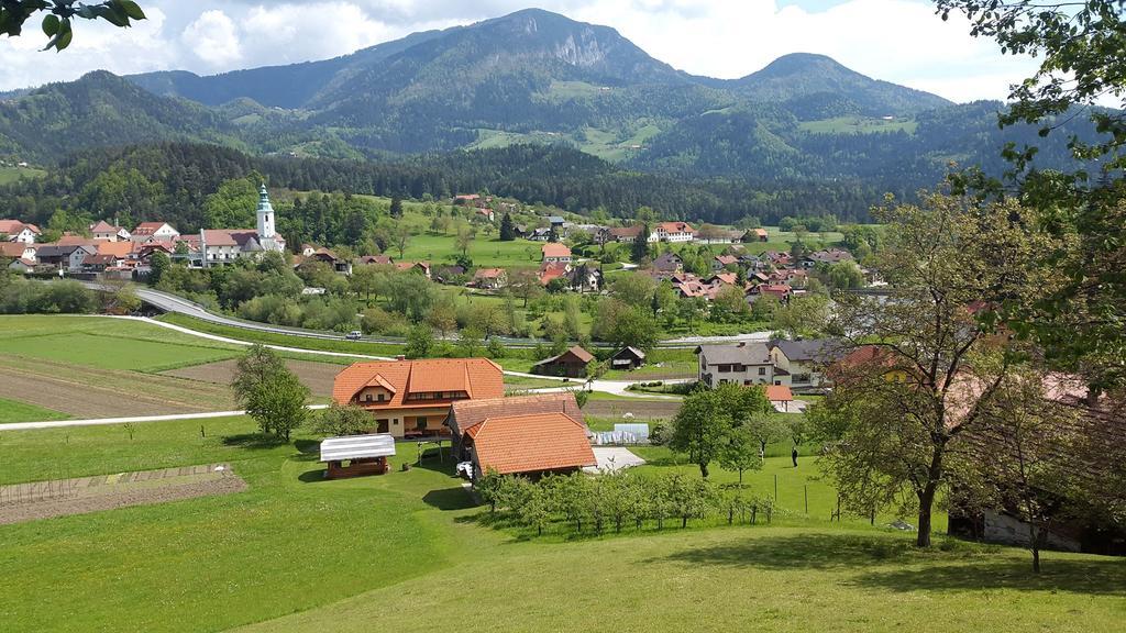 Вілла Tourist Farm Kolar Ljubno Екстер'єр фото